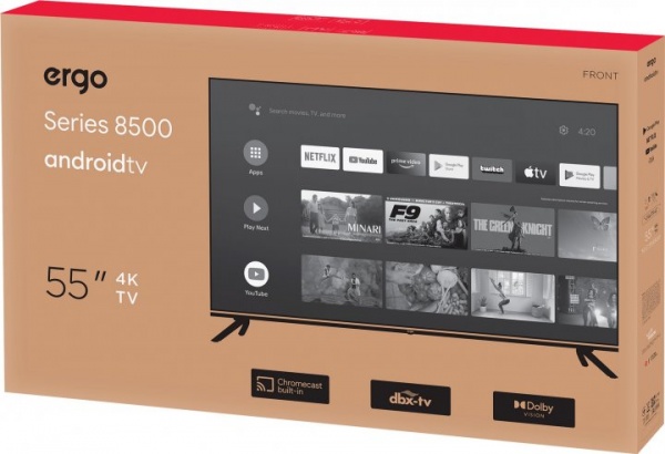 Телевизор Ergo 55GUS8500