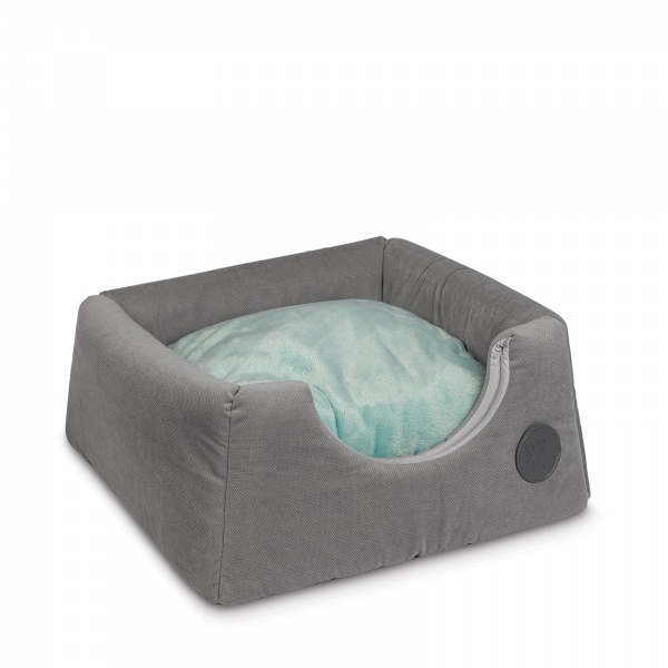 Домик-лежак Pet Fashion Tutti для кошек 36x36x34 см серый PR241785