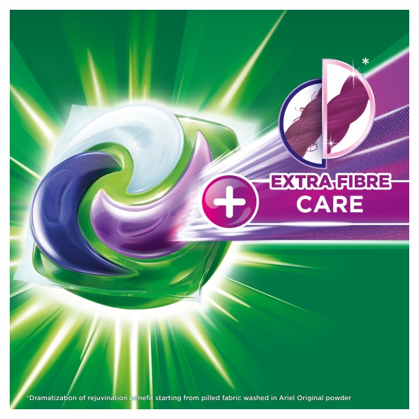 Капсули для машинного прання Ariel PODS + Екстразахист кольору та волокон 30 шт.