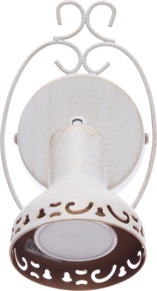 Спот Arte Lamp A5219AP-1WG 1x35 Вт GU10 бело-золотистый Focus 