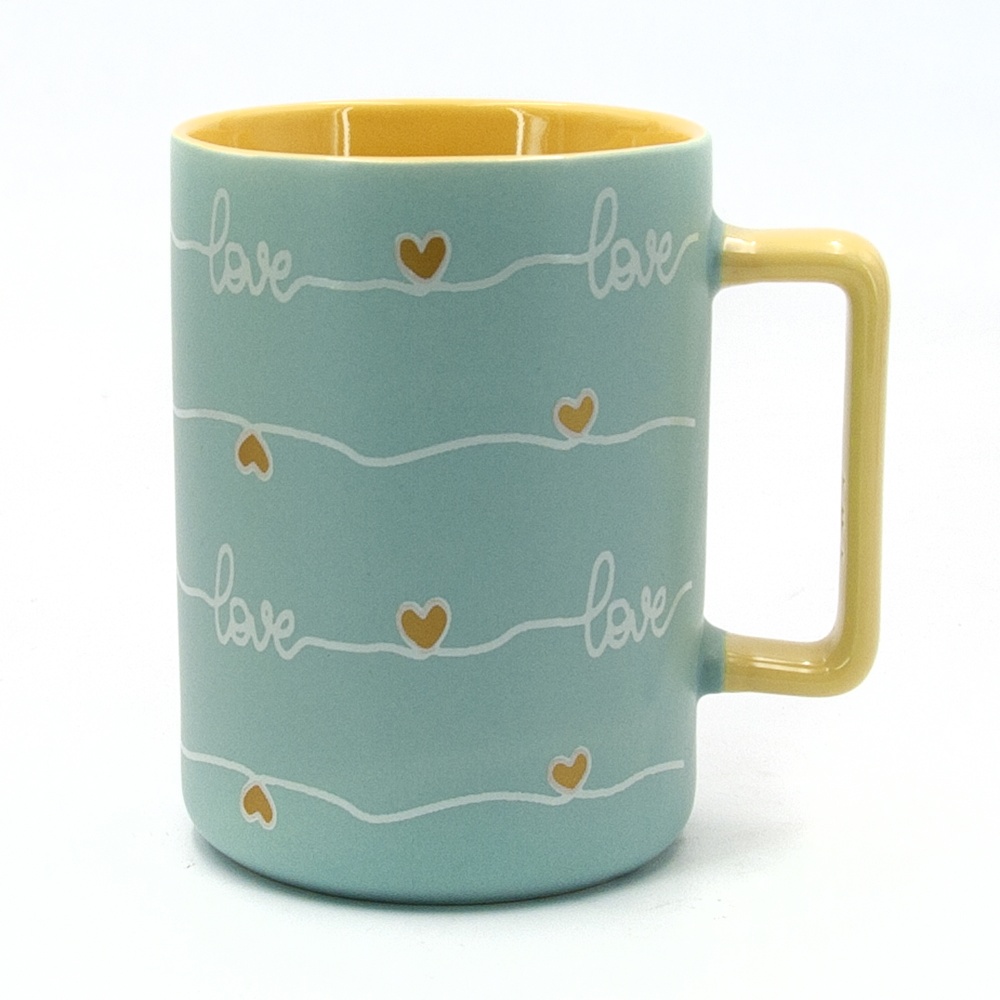 Чашка Milika Heartbeat Blue 400 мл M0520-RX-N250519Blue