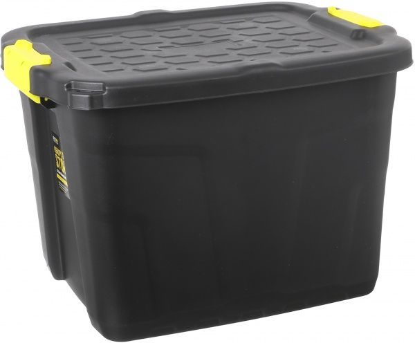 Ящик для зберігання Strata 42 л чорна 500х400х350 мм