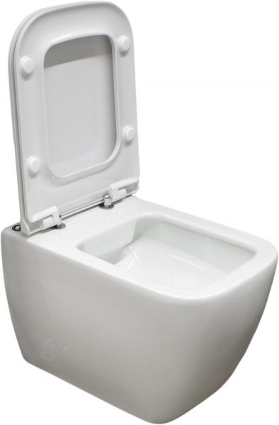 Унітаз R.A.K. консольний metropolitan rimless з сидінням slim soft-close