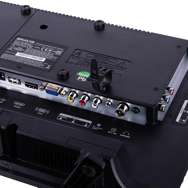 Телевизор Bravis LED-2228 black