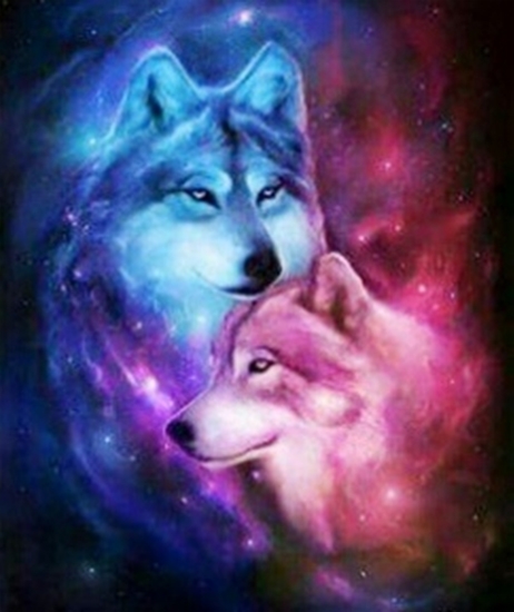 Набор для творчества со стразами на подрамнике Странный сон 40x50 см 189128 Діамантові ручки 