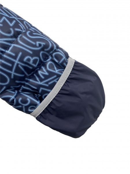 Комбінезон для хлопчиків JOIKS Літера синій із принтом р.80-86 KGS-25/2 