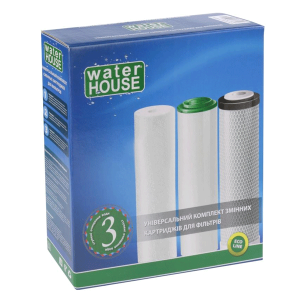 Комплект картриджів Water House для видалення хлору