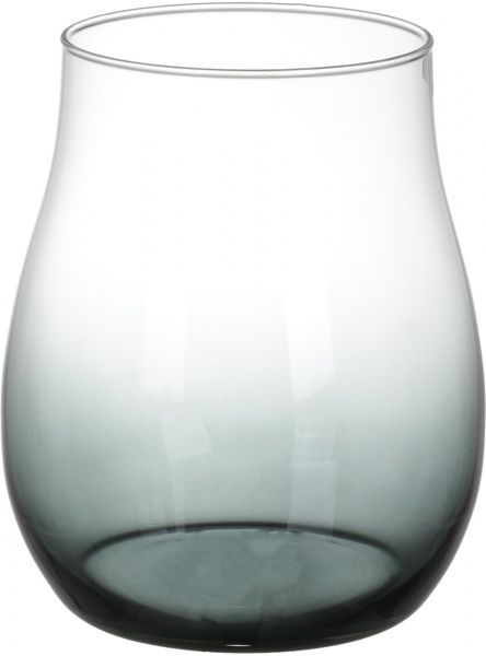 Ваза Омбре, d18хh18 см, серая Wrzesniak Glassworks
