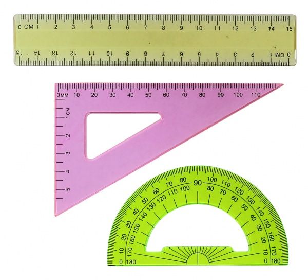 Набор линеек 3 предмета цветной ЛН03 Умка