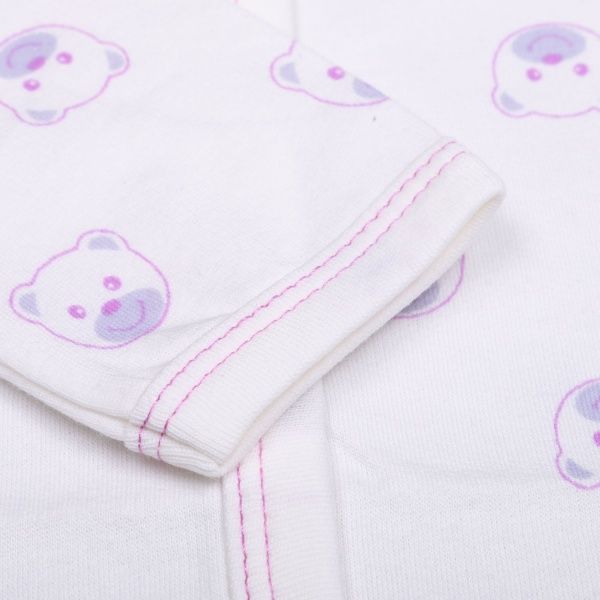 Боди детское для девочки Baby Veres Baby Bear р.68 лиловый 