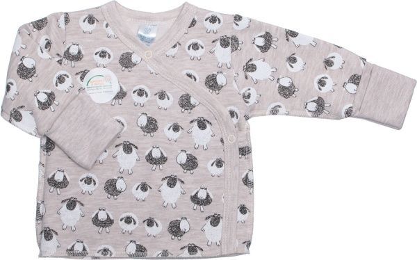 Распашонка детская Baby Veres Sheep heat р.62 коричневый-2 