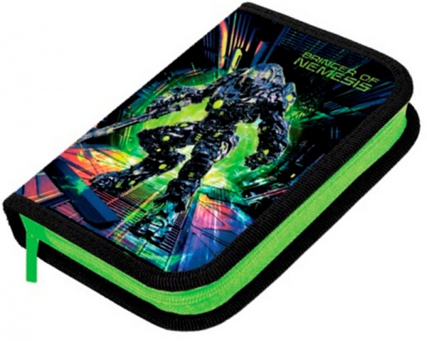 Пенал школьный Robofight 22207C CLASS разноцветный