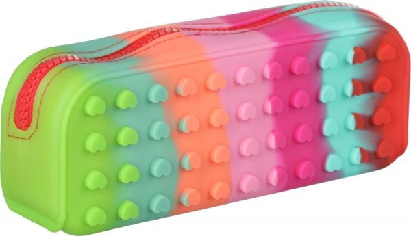 Пенал силіконовий 19,5x7x5 см різнокольоровий