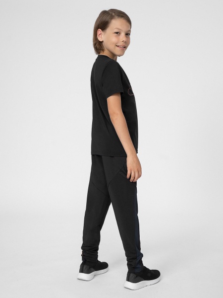 Футболка 4F TROUSERS FNK M102 4FJSS23TFTRM102-20S р.122/128 чорний
