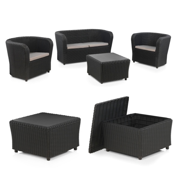 Комплект мебели SP Berner Nova Comfort графит 