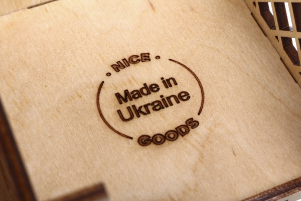 Органайзер настольный основатели Киева 18,8x10,3x9,5 см дерево Nice goods