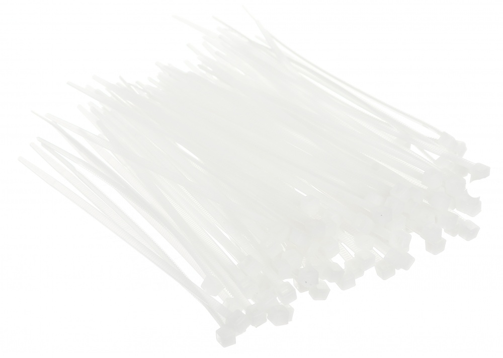 Стяжка для кабеля HausMark 2,5х100 мм 100 шт. белый