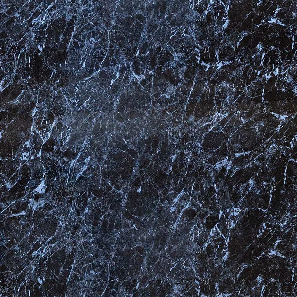 Панель декоративна з ПВХ Sticker Wall чорний мармур 600х600х3 мм