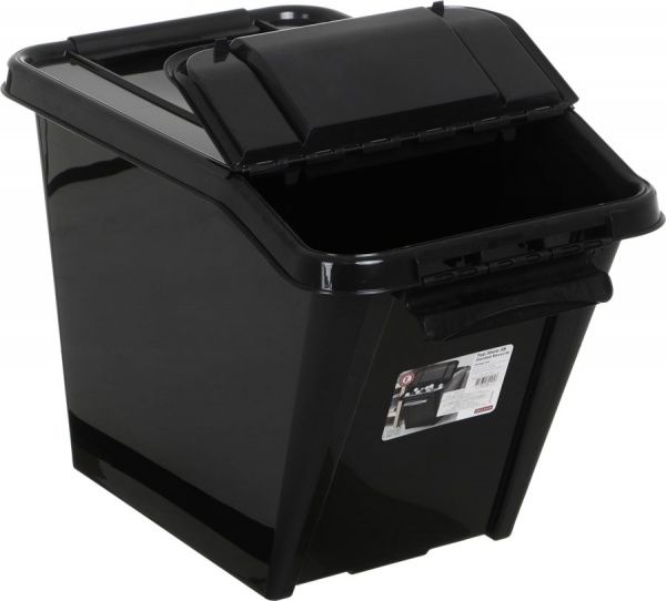 Ящик для хранения Plast Team 2379 з нахилом 58 л 438x650x395 мм