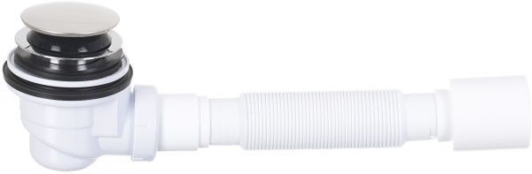 Сифон для поддона ScandiSPA для душевых кабин и низких поддонов Click Clack h65/d65