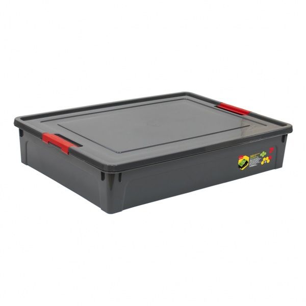 Контейнер-органайзер для зберігання Алеана Tools граніт 320х240х70 13