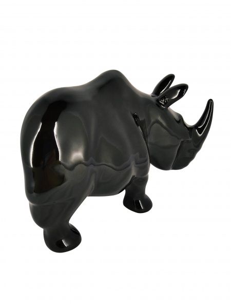 Статуэтка Носорог черный