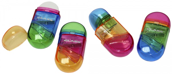 Чинка з контейнером і ластиком (04060100) CLASS