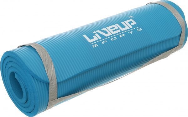 Килимок LiveUp NBR MAT 1800х600х12 мм NBR блакитний
