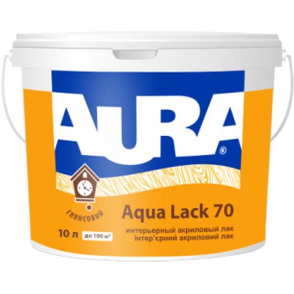 Лак интерьерный Aqua Lack 70 Aura® глянец 2,5 л