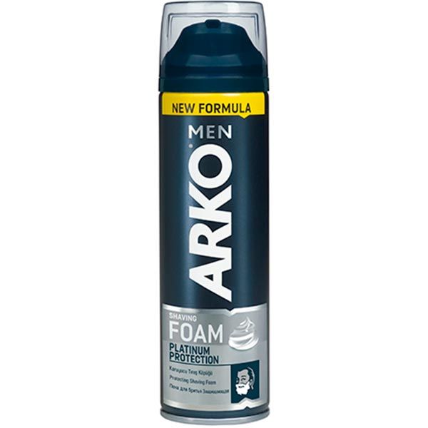 Пена для бритья Arko MEN Platinum Protection 200 мл
