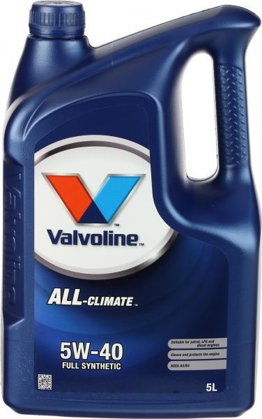 Моторне мастило Valvoline ALL CLIMATE EXTRA 5W-40 5 л