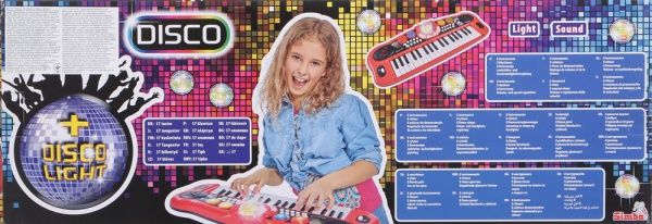 Електросинтезатор Simba Диско 6834101