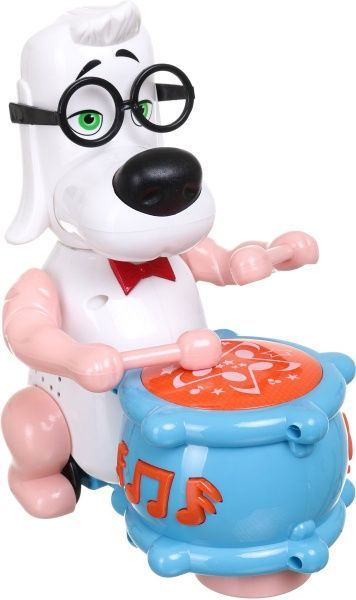 Игрушка заводная Sweet Baby Toys Собачка барабанщик JDY204012312