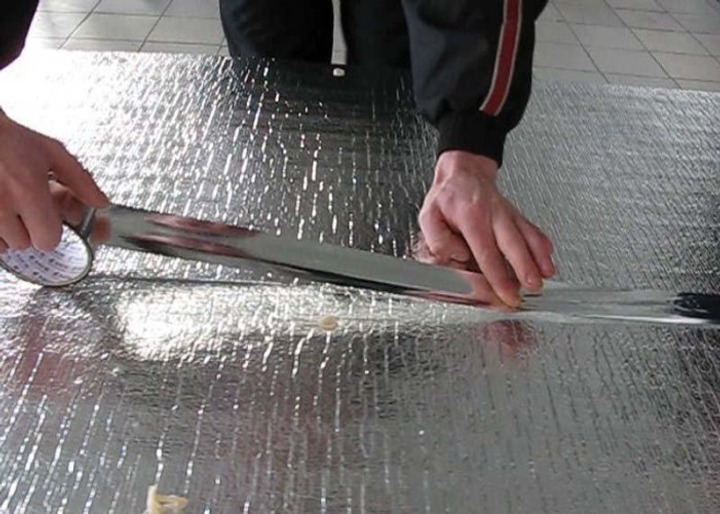 Полотно Теплоізол с разметкой ППЭ-Л 5 мм