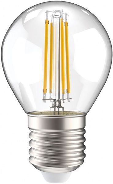 Лампа світлодіодна IEK FIL G45 7 Вт E27 3000 К 220 В прозора 