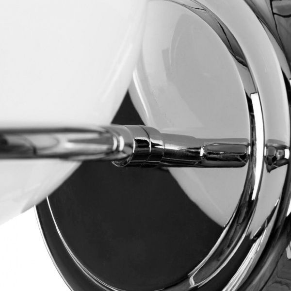 Бра Arte Lamp BERGAMO A2990AP-1CC 1x40 Вт E14 білий 