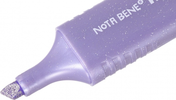 Маркер текстовый Nota Bene with glitter 521B-24 violet фиолетовый 