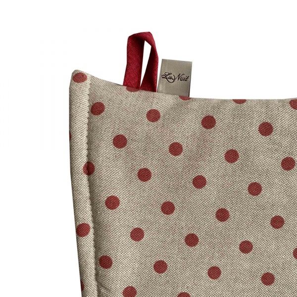 Прихватка-варежка РОУЗ Горох 18x31 см La Nuit 