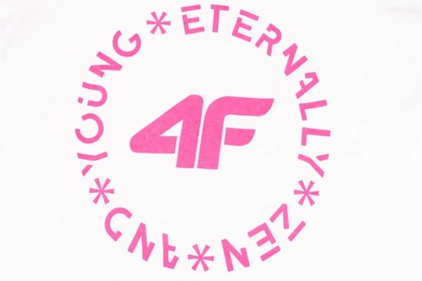 Футболка 4F HJL21-JTSD005A-10S р.158 белый