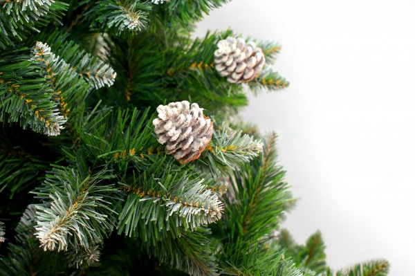 Искусственная елкаИда-210 зеленый с белым 