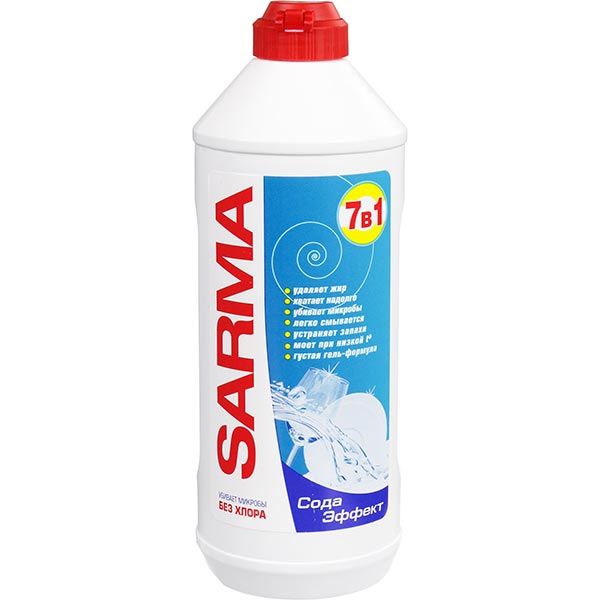 Средство для ручного мытья посуды SARMA Сода Эффект 0,5л