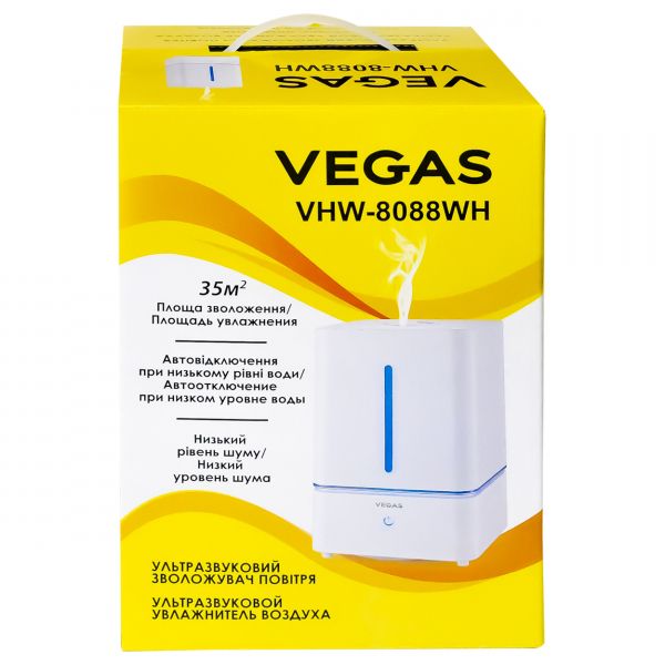 Зволожувач повітря Vegas VHW-8088WH