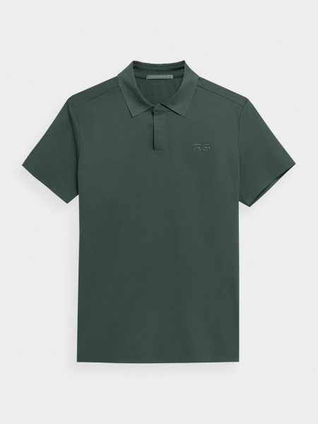 Поло 4F POLO SHIRT M008 RL9SS22TPTSM008-40S р.2XL зеленый