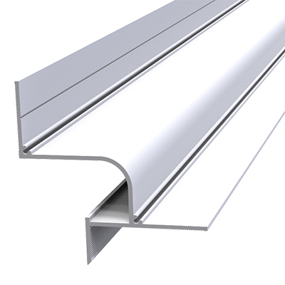 Профиль теневого шв АЛЮПРО ПАС-3856 RAL-9016 мат 3м