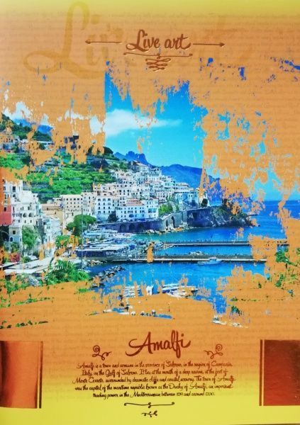 Блокнот Італія В6 48 арк. Аркуш