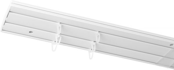 Карниз стельовий Bella Vita ОМ3 потрійний набірний 350 см білий 