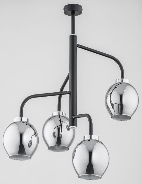 Люстра подвесная ALFA Volada 4x60 Вт E27 черный 26454 