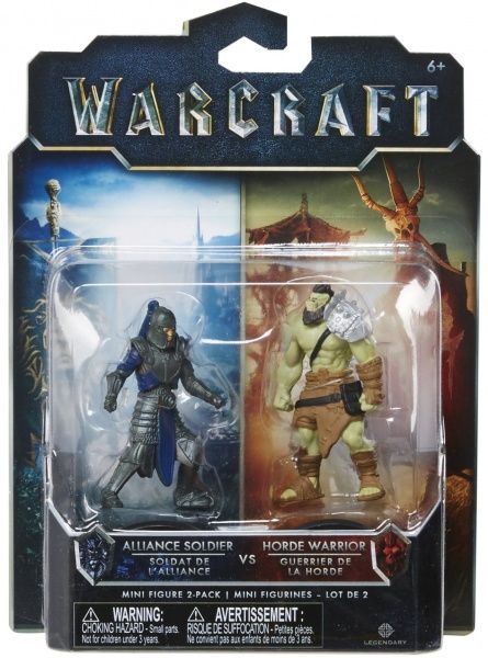Набір фігурок Jakks Pacific 96255 Warcraft солдат і орк 