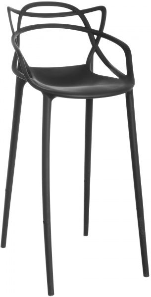 Стул барный Spider чорний черный 