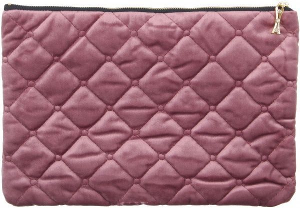 Косметичка La Nuit Велюр Melina 19x28 см розовый 